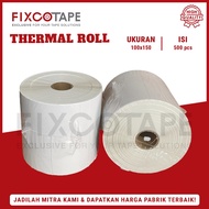 Thermal Paper Roll 500 Pcs A6 Water Resistant