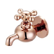 【人水良品衛浴】壺滿水龍頭(玫瑰金)34-183 室外水龍頭 台灣製造