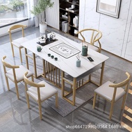 Kung Fu Kettle Light Luxury Coffee Table Simple Integrated Office Modern Slate Slate Tea Table Chair