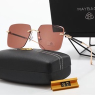 New Maybach Metal Sunglasses for Mens Driving and Cycling Glasses Outdoor Sunscreen and Sunshade Pil