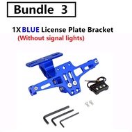 กรอบป้ายทะเบียนด้านหลังรถจักรยานยนต์เหมาะสำหรับ Honda Kawasaki Z750 Z800เหมาะสำหรับ Yamaha MT07 MT09