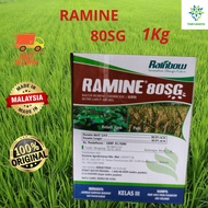 1KG RAMINE 80SG 2,4-D 80% Racun Rumput Padi Racun Rumput Padi Rumpai Herbicide