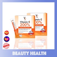 VC Vit c Vitamin C 200% Pure Power Shot High Vitamin C 3000 mg. (14 ซอง x 2 กล่อง)