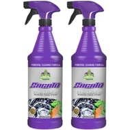Cristal Products Sacato Cleaner & Degreaser, Liquid, Stainless Steel, 64 Fl Oz, 2 Pack