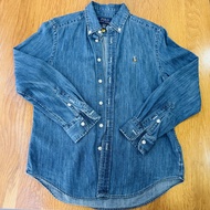 Polo Ralph Lauren 牛仔長袖恤衫 boys size M