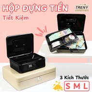 Savings box, iron money box, password money box, metal money box