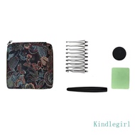 KING Aluminum Crochet Hook with 9 Interchangeable Tip  Handle Crochet Hook for Weaving Knitting Croc