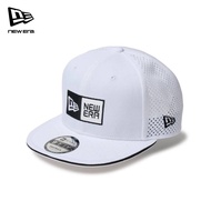 New Era 9FIFTY Golf Laser Perforated Box Logo White Snapback Cap
