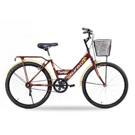 จักรยานเทอร์โบ จักรยานแม่บ้าน TURBO BICYCLE รุ่น 24" MASTER (จัดส่งเป็นกล่อง ประกอบแล้ว 85%)