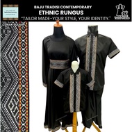 Baju rungus contemporary Sulam Sabah Family Tradisional Tradisi sabah