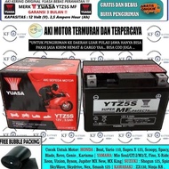 Aki Motor Honda Beat Scoopy YUASA YTZ5S Aki Kering