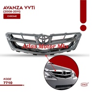 TOYOTA [1PC][AVANZA CHROME] FRONT GRILLE AVANZA VVTITOYOTA AVANZA VVT-I/ "2008 2009 2010 2011 - EMGI