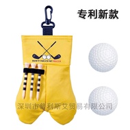 A-6💘Golf Protective Cover Portable Golf Bag Ball Nail Accessories Bag Waist Hanging BaggolfBall bag JXRW