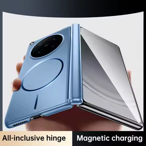 Magnetic Support Wireless Charging with Hinge Protection Case For Honor Magic V6 magic V5 V3 V2 vs 3