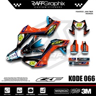 CRF 150 L DECAL STICKER CODE 066 CRF 150 L PREMIUM STICKER/ sticker motor