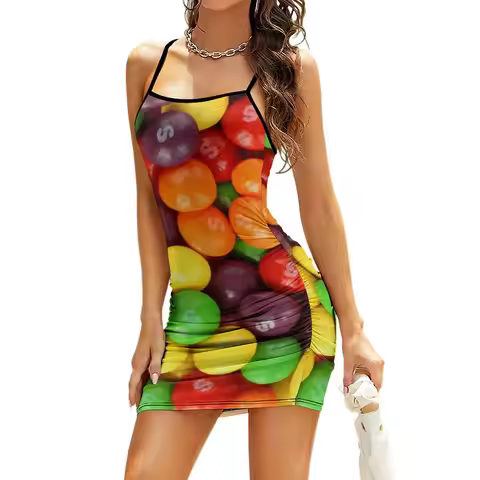 Skittles Sling Dress clothes for women luxury evening dresses for women 2026 dress for women 2026 Dr