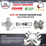 GUT-29 27mm x 93mm Toyota Hilux KUN25 Ranger New D40 GMB Steering Universal Joint U-Joint Long Shaft