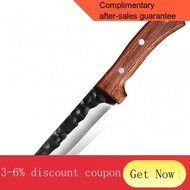 sg spto chef knife 6.5" Forged Hunting Knife Stainless Steel Boning Butcher Knife Meat Cleaver Fishing Camping Knif