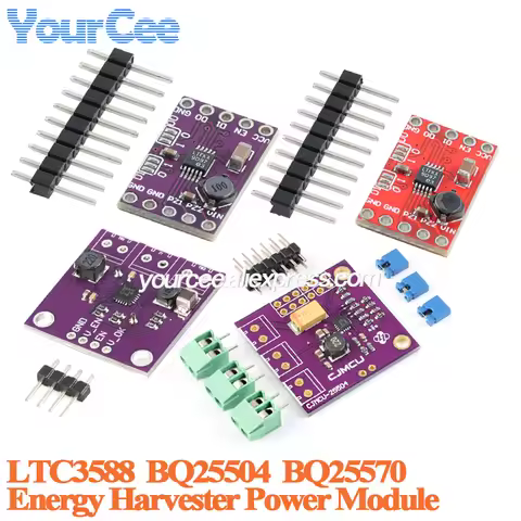 CJMCU-25504 bq25504 Energy Harvesting Module Boost Step Up Converter Solar Cell Management Energy Co