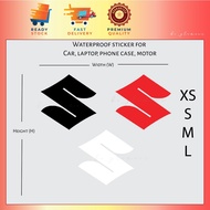 Suzuki logo Sticker Reflective kereta stiker pantulan cahaya motogp motorsport Hayabusa Waterproof c