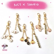 NCT X Sanrio Keychain - Renjun, Jisung, Chenle, Kun, Johnny, Winwin, Sungchan, Yangyang, Yuta, Shota