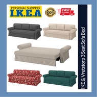 IKEA Vretstorp 3 Three Seat Sofa-Bed Sofa Bed Beds