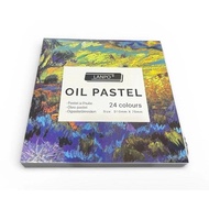 Lanpo Oil Pastel 12 / 24 Colors – Soft Oil Pastel