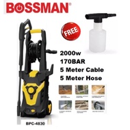 Bossman High Pressure Cleaner Washer / Waterjet - 6 Month Warranty - Dengan Bottol Sabun - BPC 1070 