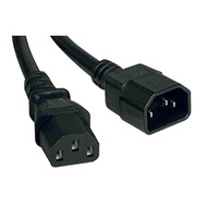IEC C19 to C20 Power Cord M/F Black 1.5m