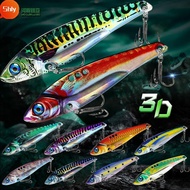SHLY 1Pcs  Fishing Lure, Metal 5g 15g Hard Squid Bait, Durable Jigging Wobblers  Eyes Sea Fishing Ta