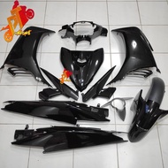 Yamaha Lc 135 V2 V3 V4 V5 V6 Cover Set Black