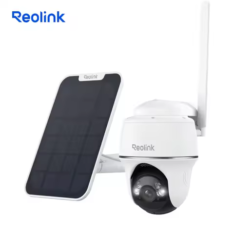 REOLINK 4G LTE Cellular Security Camera Outdoor 360° Pan-Tilt Auto Tracking Wireless Solar Battery P