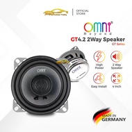 New Model GT4.2 OMNI BEYOND GT Series 2-Way Coaxial 120W Car Speaker (4")