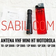 ANTENA HT MOTOROLA VHF MINI ANTENA HT MOTOROLA GP 328 GP 338 GP338