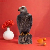 LAEULY Garden Eagle Statue, Lifelike Waterproof Eagle Repellents Statue, Funny Resin Crafts Realisti