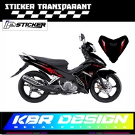 TRANSPARENT STRIPING STICKER JUPITER MX NEW DIASIL TRANSPARENT STICKER VIRAL CUSTOM kbr Design