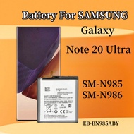 Battery For SAMSUNG Galaxy Note 20 Ultra 4G/5G Bateri NOTE 20Ultra EB-BN985ABY
