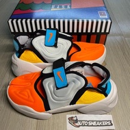 SEPATU NIKE Aquarif Orange blue yellow Grey
