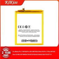 Battery For Meizu Pro 7 M792Q  Pro 6S 6 M570Q-S Note 9/8 Pro 7 Plus M793Q blue A5 M5c M710M BA792 BT