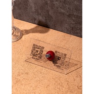 XEMO Desktop QR Code Sign Payment Code QR Code Payment Display Transparent Payment Code