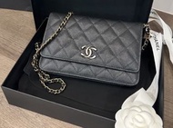 Chanel Woc全新23S 荔枝牛皮$28700