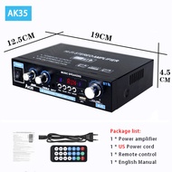 AK35/AK45/AK55 Sound Amplifiers Bluetooth Digital Amplifier for Home Car Karaoke 2 Channel HiFi Ster