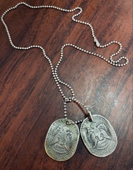 美國甘迺迪半美元硬幣改造項鍊（Coin Jewelry / Cut Coin Necklace) 頸鏈