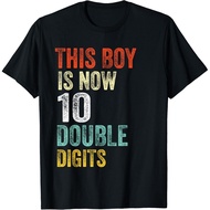 This Is Now 10 Double Digits Birthday 10 Years Old T-Shirt