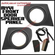 2pcs Front Door Speaker Panel For Perodua Myvi Old Myvi Lagi Best 2011-2017 Speaker Cover Speaker Mo