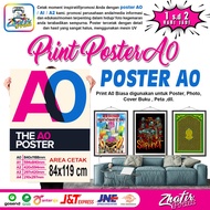 A0 Size Poster Printing (84x119 cm) | Full Color - HVS