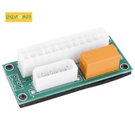 2 Pack Dual PSU Multiple Power Supply Adapter,Add2Psu ATX 24 Pin to  4Pin Connector for BTC Miner