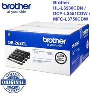 Brother Original DR-263CL Drum Unit for HL-L3230CDN / DCP-L3551CDW / MFC-L3750CDW DR263 DR263CL DR-2