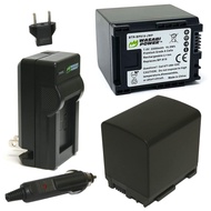 Wasabi Power Battery and Charger Kit for Canon BP-819, VIXIA HF10, HF11, HF20, HF21, HF100, HF200, H