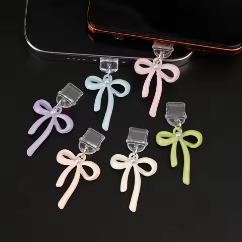 Mobile Phone Dust Plug: Protect Your Device with a Holiday Charm - for Iphone, Type-C